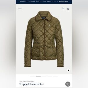 Polo Ralph Lauren Cropped Barn Jacket